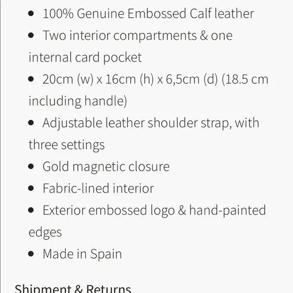 Maison Etnad limited edition lizard embossed bag - Picture 16 of 16